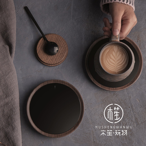 日式创意恒温宝套装保温加热杯垫牛奶咖啡底座时尚简约办公室暖杯