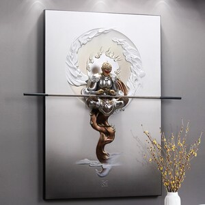 斗战胜佛壁画齐天大圣孙悟空大圣归来斗战圣佛悟空浮雕战斗胜佛壁