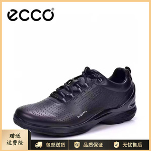ECCO爱步男鞋时尚户外休闲健步鞋真皮系带透气运动鞋小经典837514