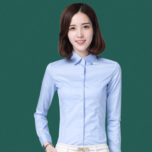 2002正品雅戈尔2021秋季新款华哥弟情女士长袖衬衫暗扣气质职场工