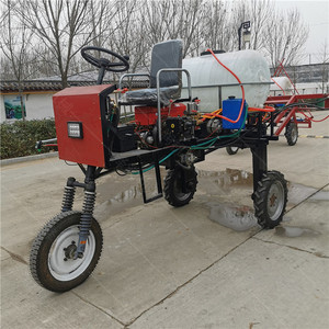 农用三轮打药机自走式高压小麦玉米蔬菜地打药车高架宽轮距喷药机