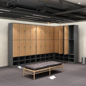 定做浴室浴场池洗浴澡堂温泉汗蒸员工木质换衣存储更衣柜带锁防.