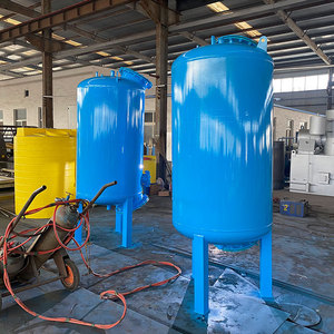 大型污水处理机械过滤器活性炭石英砂过滤器多介质过滤带反冲洗