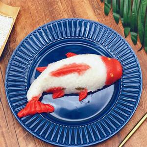 八宝鱼糯米饭鱼形