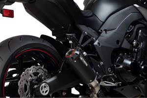 英蝎scorpion 排气管 尾段 碳纤维 改装侧排 川崎大蟒蛇z1000