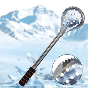 捞冰勺冰钓笊篱不锈钢凿冰器破冰勺子冬钓装备钓鱼小配件渔具用品