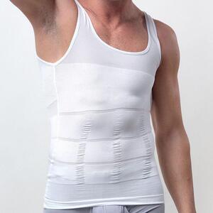 男束身衣收紧腹部束胸背心束腰隐身定型紧身束腹衣薄夏季透气装