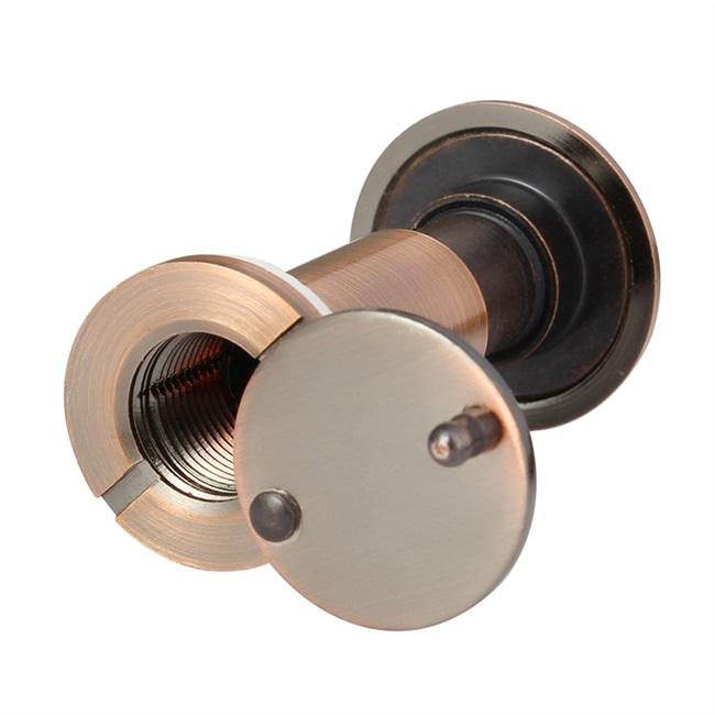 奥本 防盗门猫眼 防撬高清镜片 锁定棒防拆锁死防拧门镜14(50-90