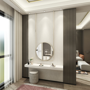 护墙板木饰面板客厅扣板墙面背景墙竹木纤维集成墙板自装实木板材