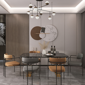 客厅饰面板护墙板实木餐厅装饰硬包集成墙板轻奢定制板电视背景墙