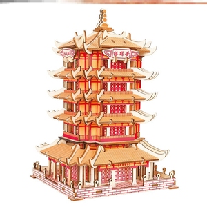 滕王阁立体拼图