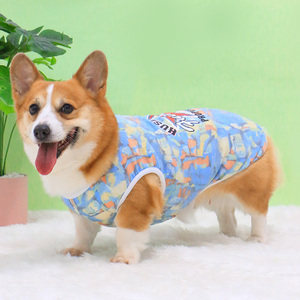 宠物狗狗春秋衣服薄款背心春季夏季网红春装柯基柴犬春夏款中型犬