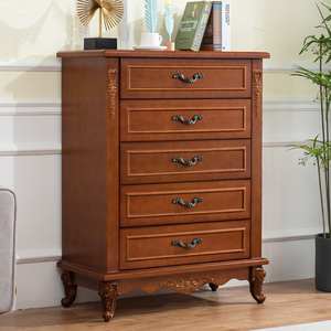 索菲亚实木五斗柜简约现代卧室收纳柜清仓客厅柜子特价经济型欧式