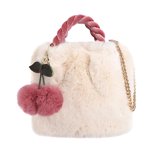 包包女毛绒绒斜挎包秋冬毛毛