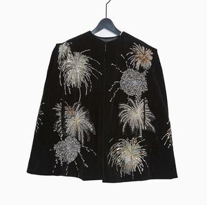 开元高级时装定制slp风格烟花斗篷披风夹克外套hedi高街毕业单品