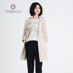 d01f090新款时尚中长款百搭收腰风衣外套tribeca翠贝卡旗舰店799
