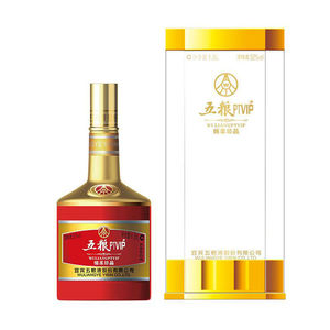 五粮液ptvip绵柔珍品浓香型白酒52度1.5l 三斤装