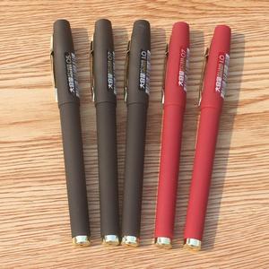 5刷题笔考试专用笔ins日系蓝红笔黑笔高颜值中性笔圆珠按动式碳素笔速