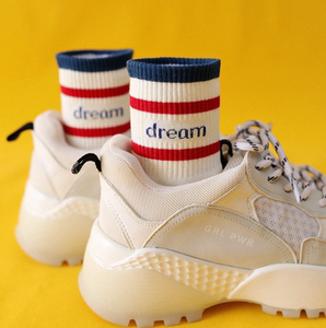 复古可爱好看欧货搭配老爹鞋的袜子女ins潮港风春季韩版日系网