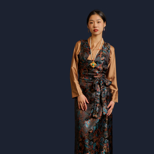 藏族服装女款2022年夏季 西藏拉萨博拉藏服上衣服饰女装 藏式新款