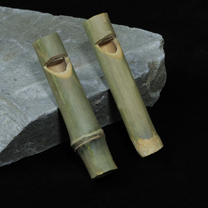 竹节哨子儿童玩具口哨户外求生哨子个性竹工艺品吹器竹制乐具竹笛