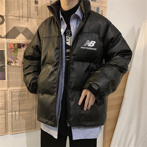 新百伦羽绒服男长