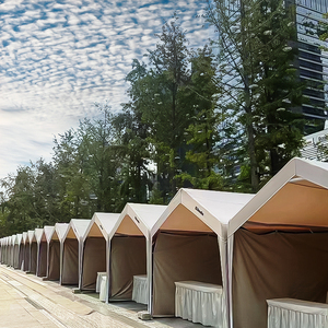 sibada户外遮阳棚集市欧式营地移动摆摊防雨棚防风围布餐饮帐篷房