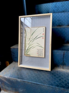 任意尺寸定制实木画框相框立体框装裱字画框中框工艺手工浆糊托裱