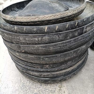 轮胎胶猪斗猪食盆大号橡胶轮胎猪槽圆形喂鸡料盆食槽饲料槽教料槽