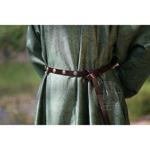 夏始春余原创汉服唐制圆领袍腰带女款皮带云纹配饰可用时装百搭