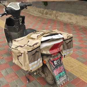 专用摩托车挎包侧边包防水电动踏板车挂包骑士边包尾包两侧包快递