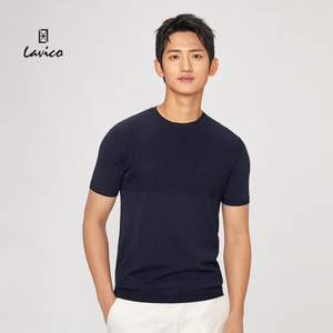 朗维高男装时尚正装西服亮蓝色正装西裤男lavico男装旗舰店333