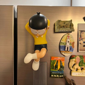 哆啦A梦大雄冰箱贴机器猫磁贴日本个性创意3D立体卡通装饰磁力贴