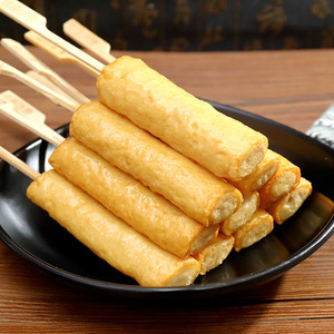 鳕鱼卷30串/包关东煮食材火锅麻辣烫半成品串便利店商用丸子冷冻