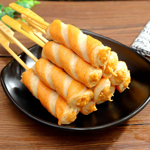 鱼籽烧30串关东煮食材火锅豆捞串串香罗森便利店麻辣烫食材包商用