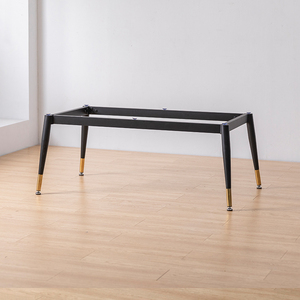 茶几餐桌腿新款茶桌办公书桌吧台铁艺铁质桌子脚家用大板支架脚架152