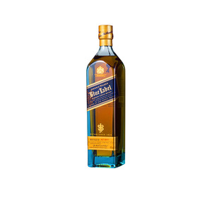 洋酒johnnie walker尊尼获加蓝牌蓝方苏格兰调配型威士忌 750ml
