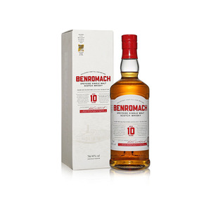 行货洋酒benromach 本诺曼克10年单一麦芽威士忌700ml 斯佩塞产区