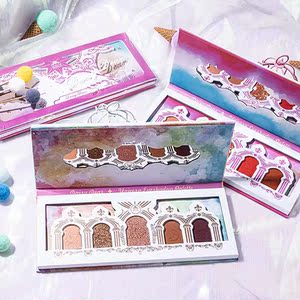 daisy dear彩虹独角兽眼影盘女学生平价哑光大地色初学者多色眼影