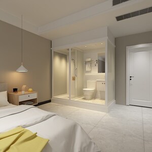 整体卫生间一体式卫浴成品集成浴室宾馆厕所日本家用淋浴房洗澡房