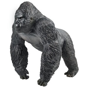 金刚大猩猩软胶仿真动物玩具儿童号山地模型 创意公仔摆件有趣新