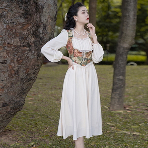 欧洲中世纪女装复古