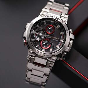 g-shock钢铁之心光动能电波蓝牙运动手表男mtg-b1000 d-1a