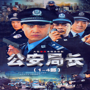 警匪电视连续剧光盘 公安局长1-4部 dvd碟片 陈宝国 柳云龙