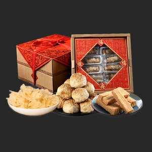 河北中冀乡村振兴馆淘宝凤凰人家唐山特产年货礼盒大礼包麻糖迁西