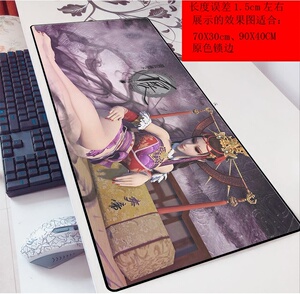 画江湖之不良人女帝鼠标垫周边超大动漫美女二次元14周岁防水耐脏