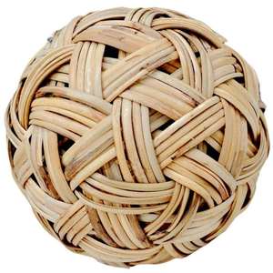 电影拍摄道具挂饰足球手工藤条编织蹴鞠球民间亲子运动藤球绣球.
