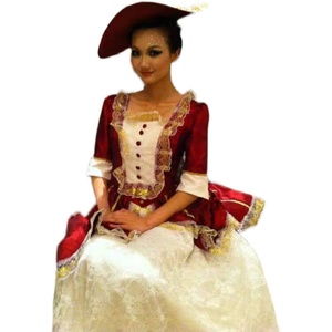 法国皇室宫廷女装出租欧洲中世纪贵族贵妇演出服茜茜公主女王后服