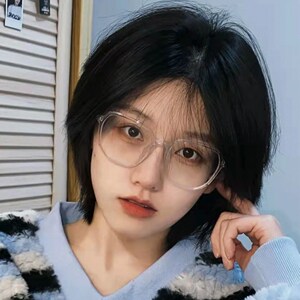 假发女鲻鱼头中性风超a短直发日系帅气狼尾潮流时尚自然全头套式