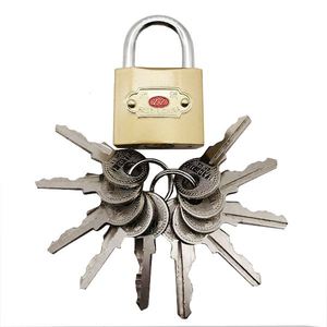 挂锁寝室门锁钥匙10把钥匙宿舍门挂锁把门锁直开锁家用多衣柜锁具